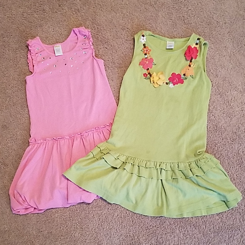 2 Gymboree play dresses